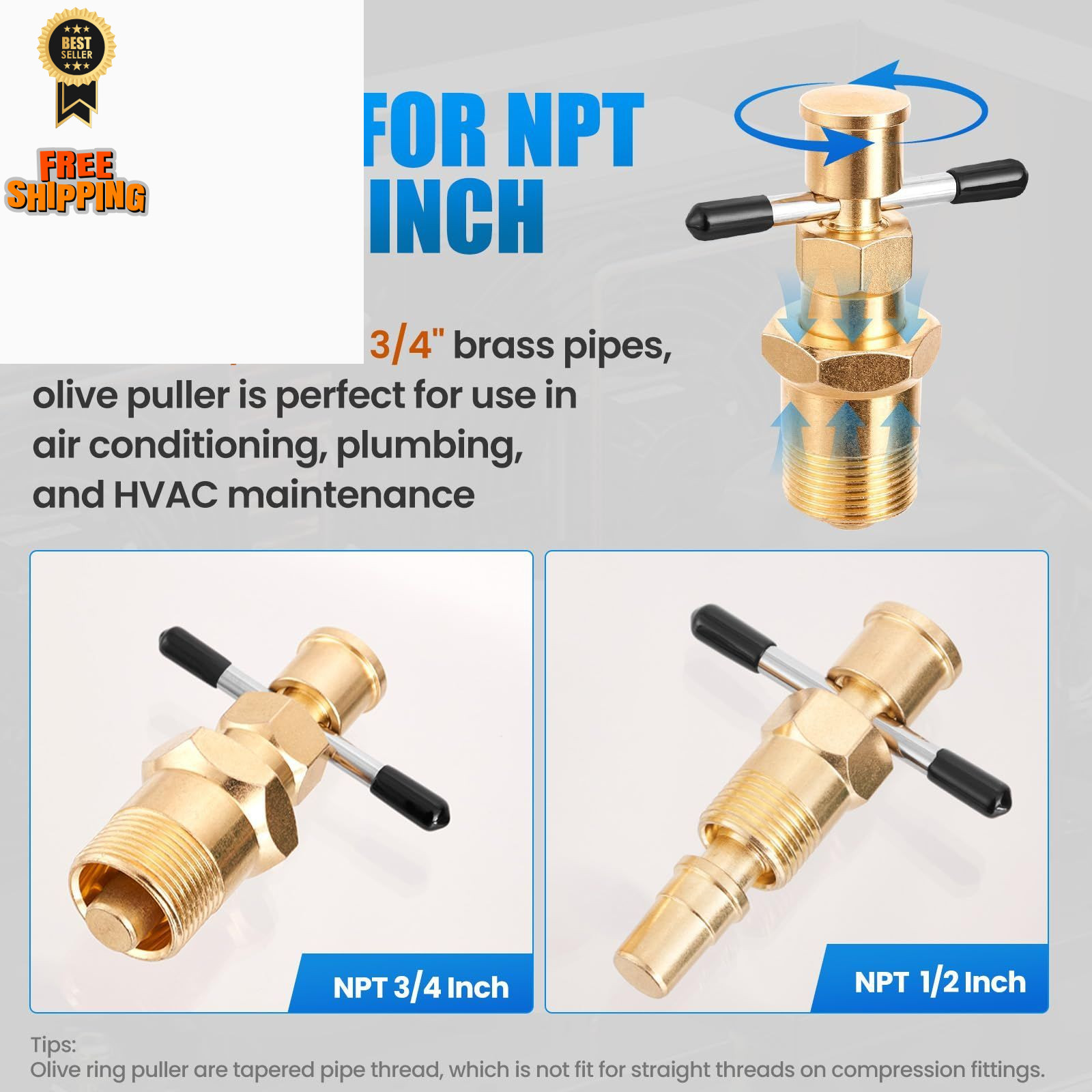 Wisscool Olive Puller Pipe Remover Ferrule Corrosion-Resistant...