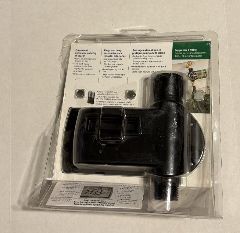 Rain Bird Easy-to-Program Hose End Sprinkler Timer Digital Automatic Watering