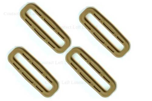 4 ITW Nexus Tan 50mm Squre Ring / Looplocs ( Tactical