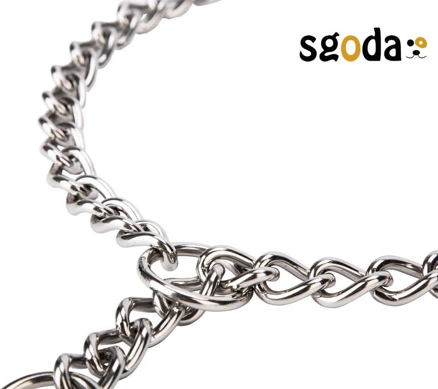 Chain Dog Training Choke Collar, 26 in, 4 mm