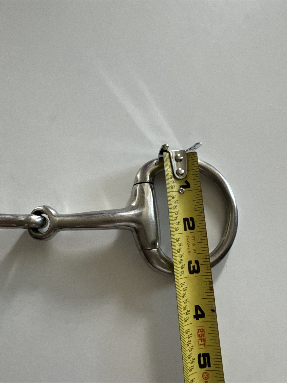 Eggbutt Snaffle, ENGLISH HORSE BIT, 5”, Used