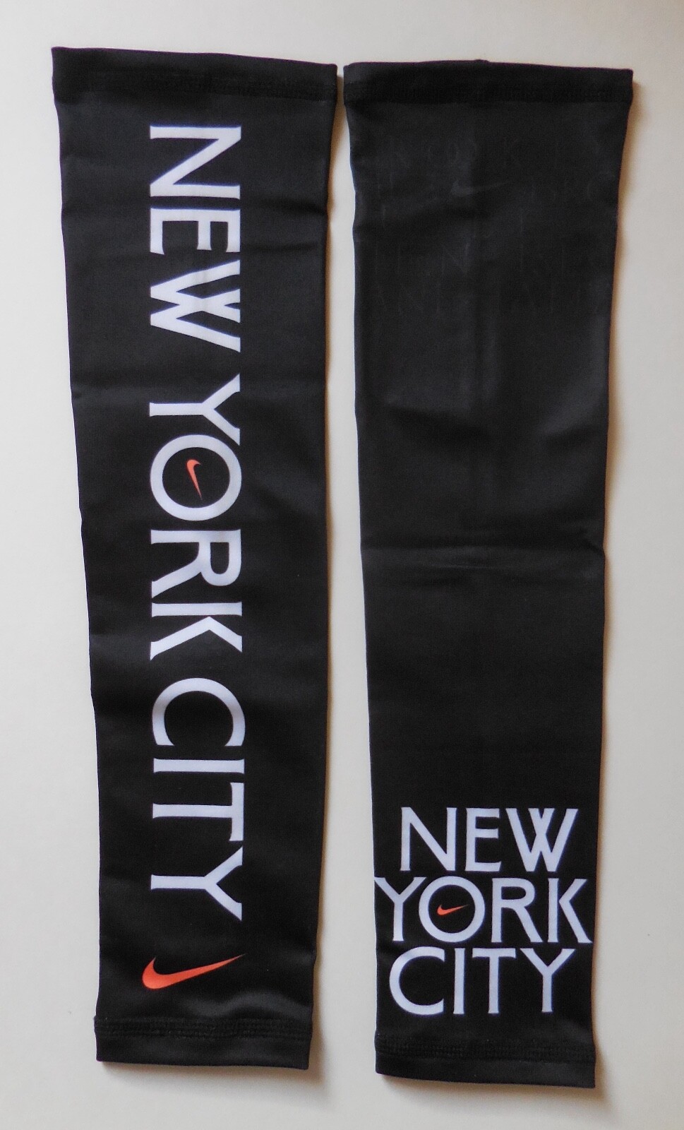 Nike Dri-Fit Running Arm Sleeves New York City Adult Unisex S/M 1 Pair