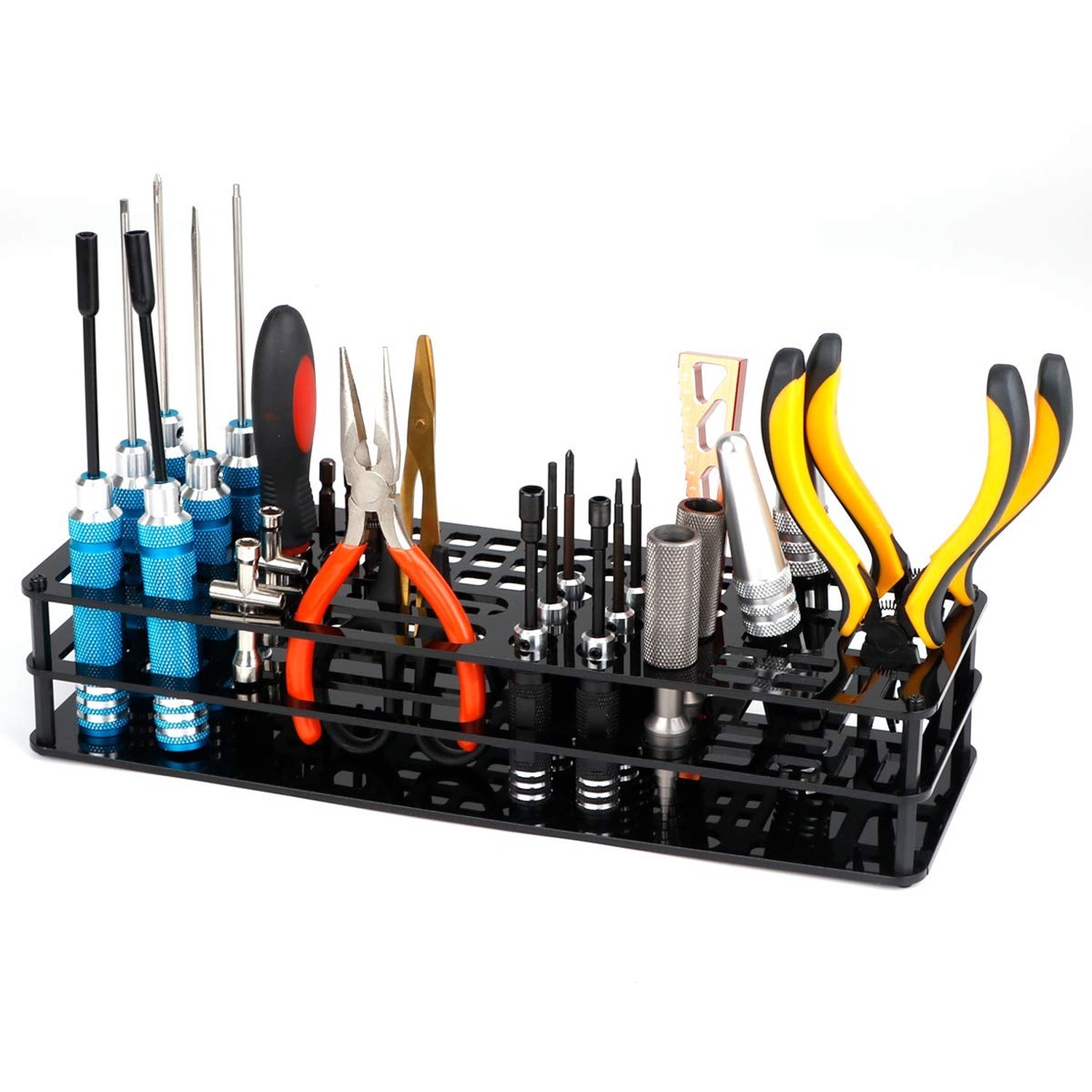 Screwdriver Storage Rack, Organizers for Hex Cross, RC Tools Rack 63 Holes | ...
