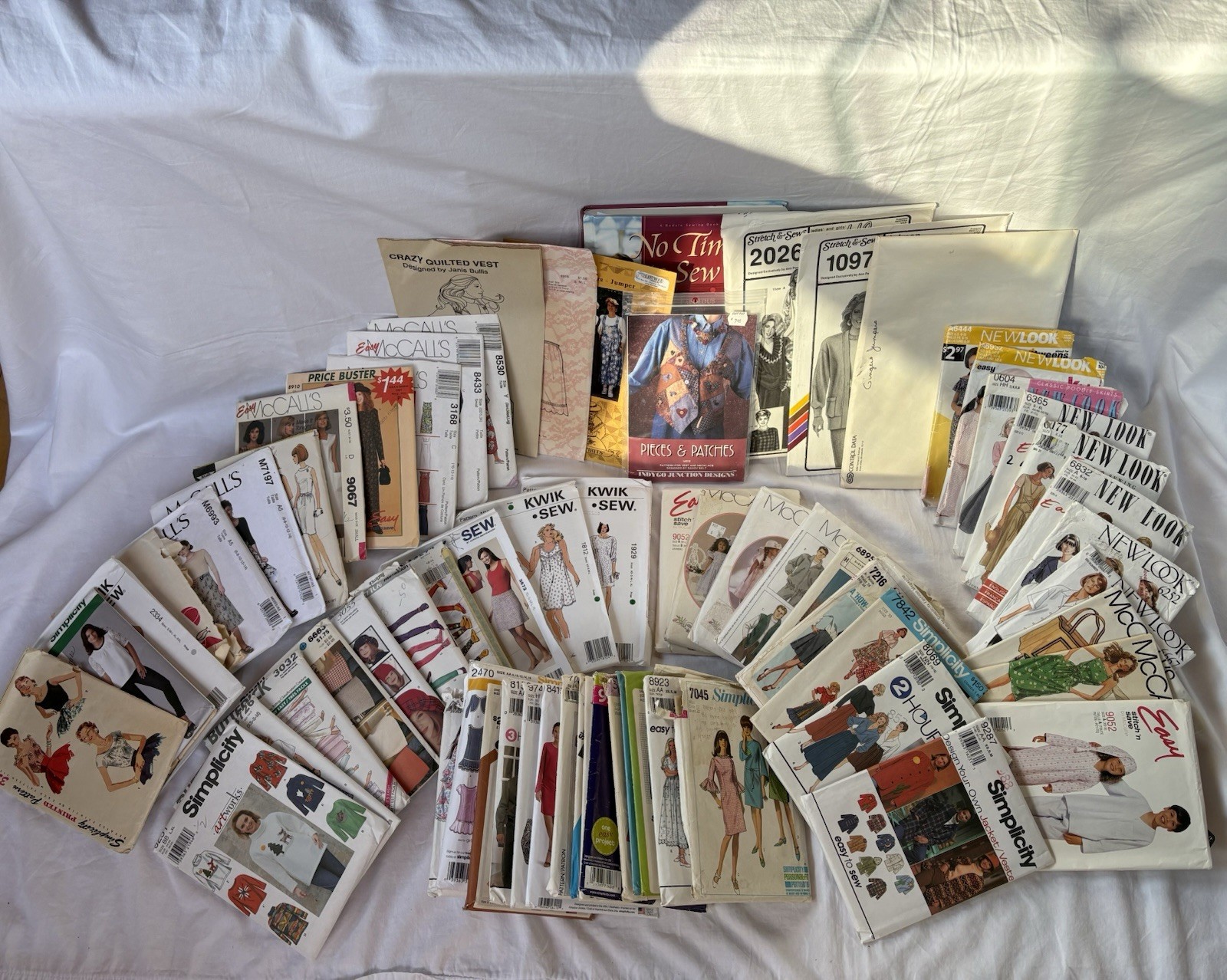 Sewing Pattern Lot - MAKE YOUR OWN - Assorted Sizes & Brand - Cut & Uncut