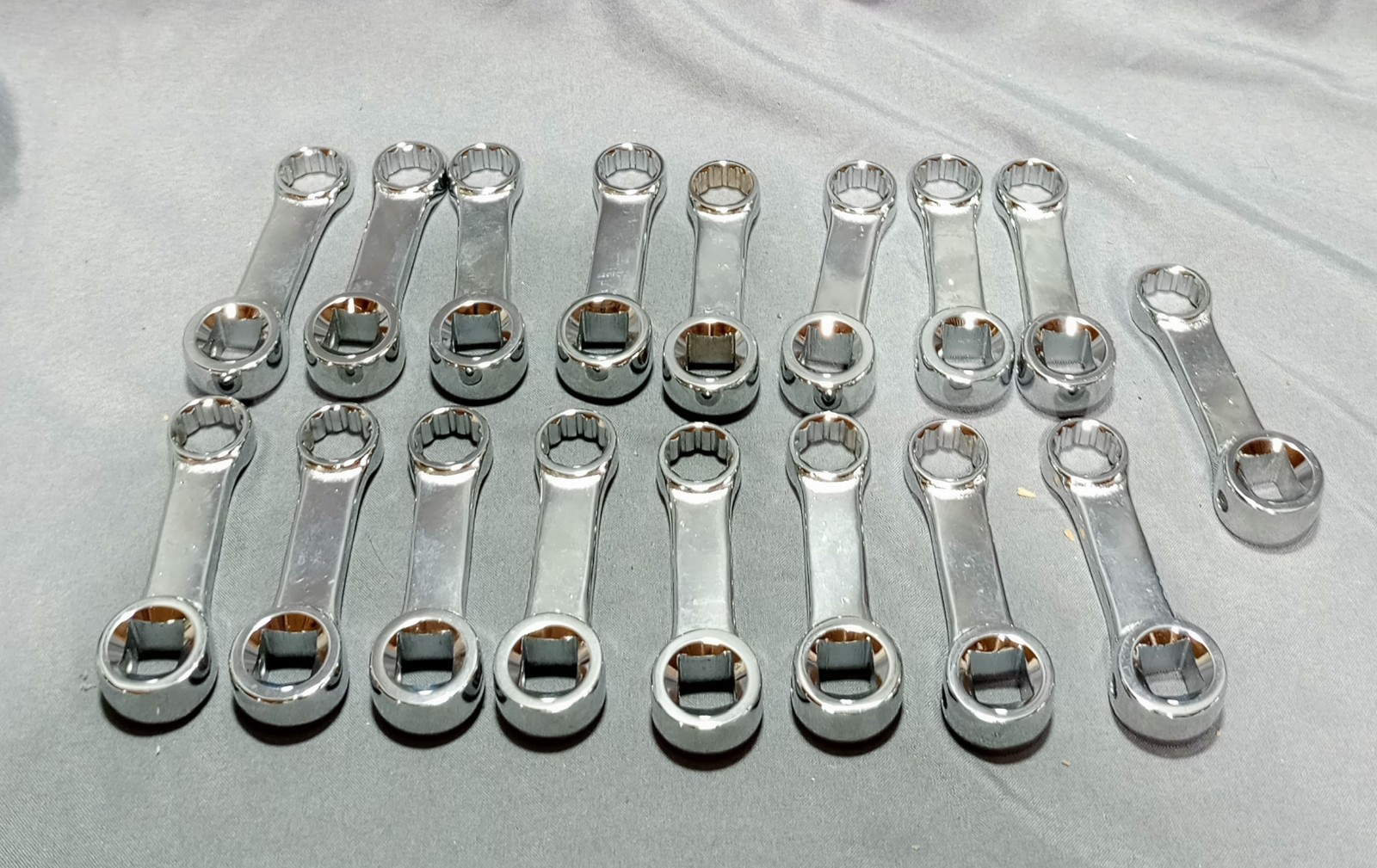 Lot Of 17 Proto Torque Adapter 3/8 DR 7/16 J5114