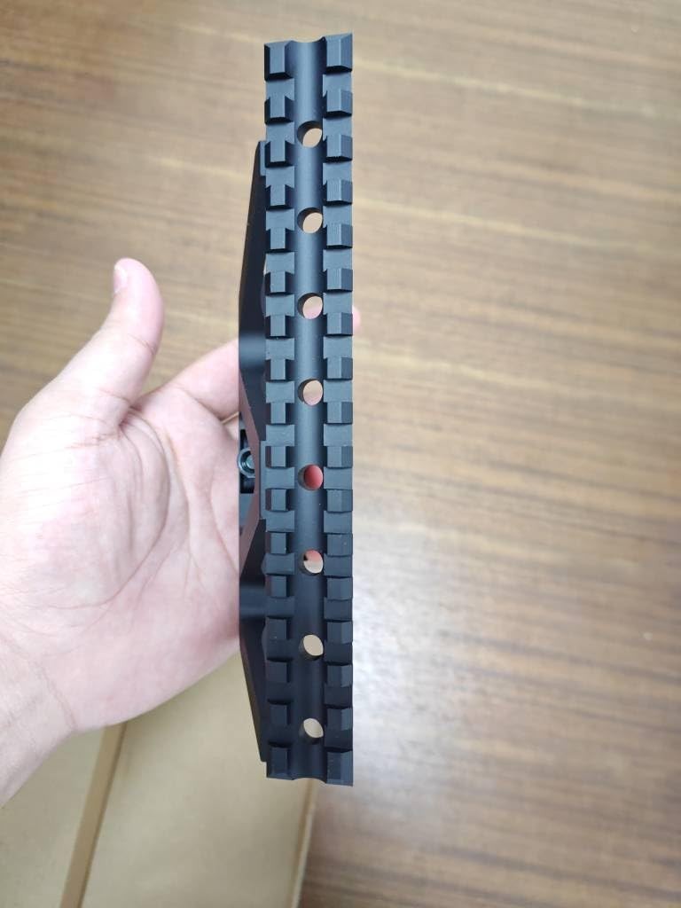 Trsaim Universal 20Mm Side Mounting Rail - Tool-Free Attachment For Optical