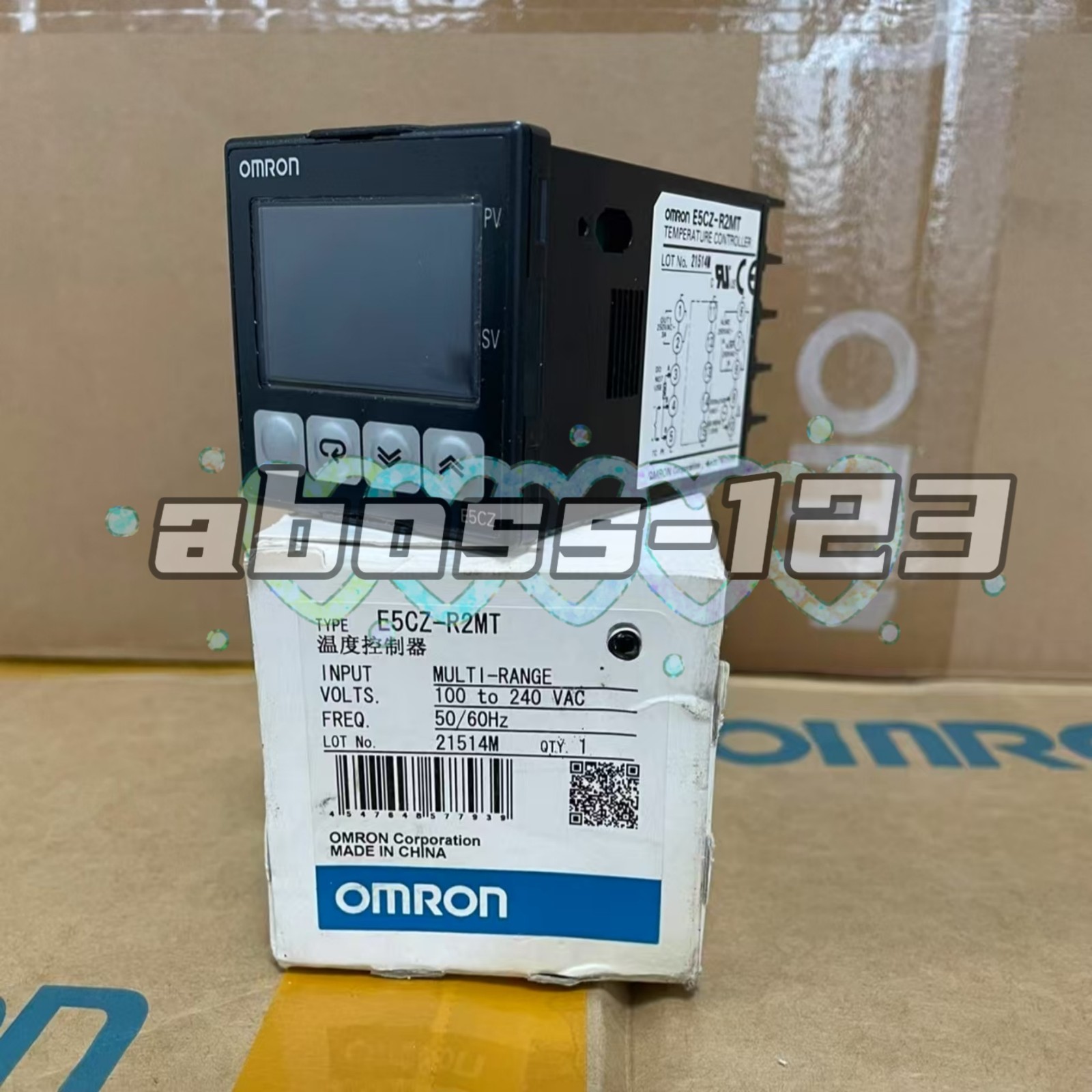 Omron E5CZ-R2MT  Temperature Controller#1pcs New In Box