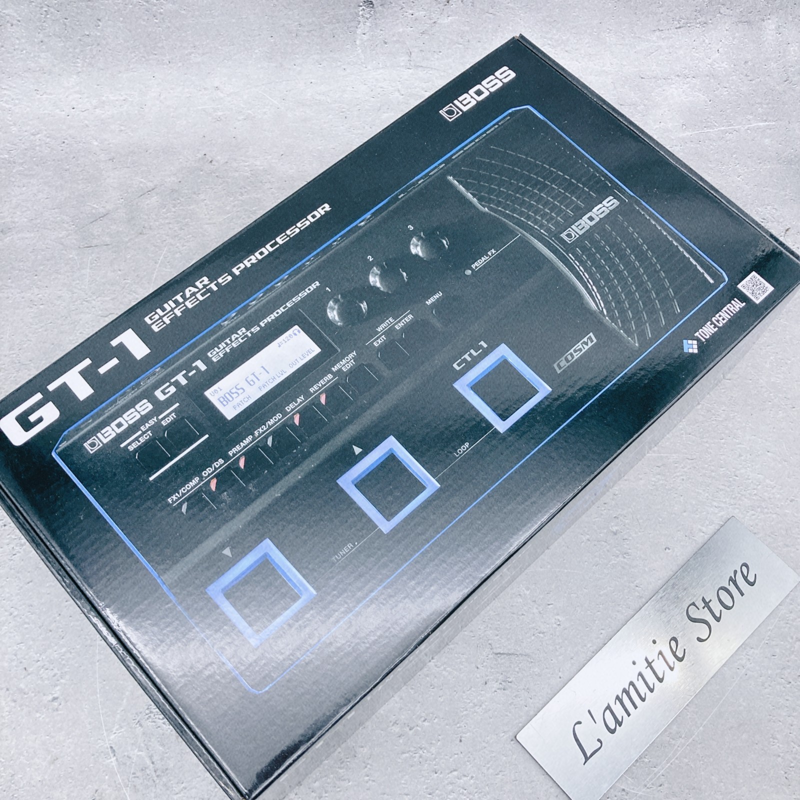 Boss GT-1 Guitar Multi-Effects Processor GT1 GT 1 Japan New