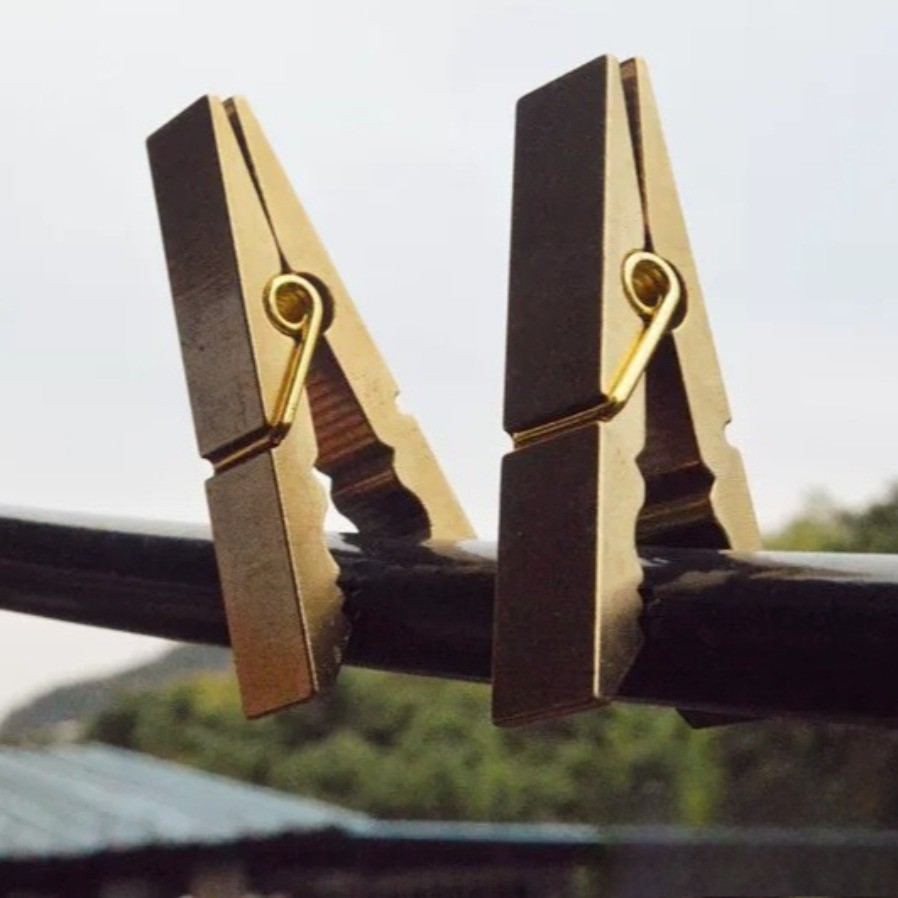 Durable 2Pcs Brass Clamps Multi Function Tools for Woodworking Crafting Repair