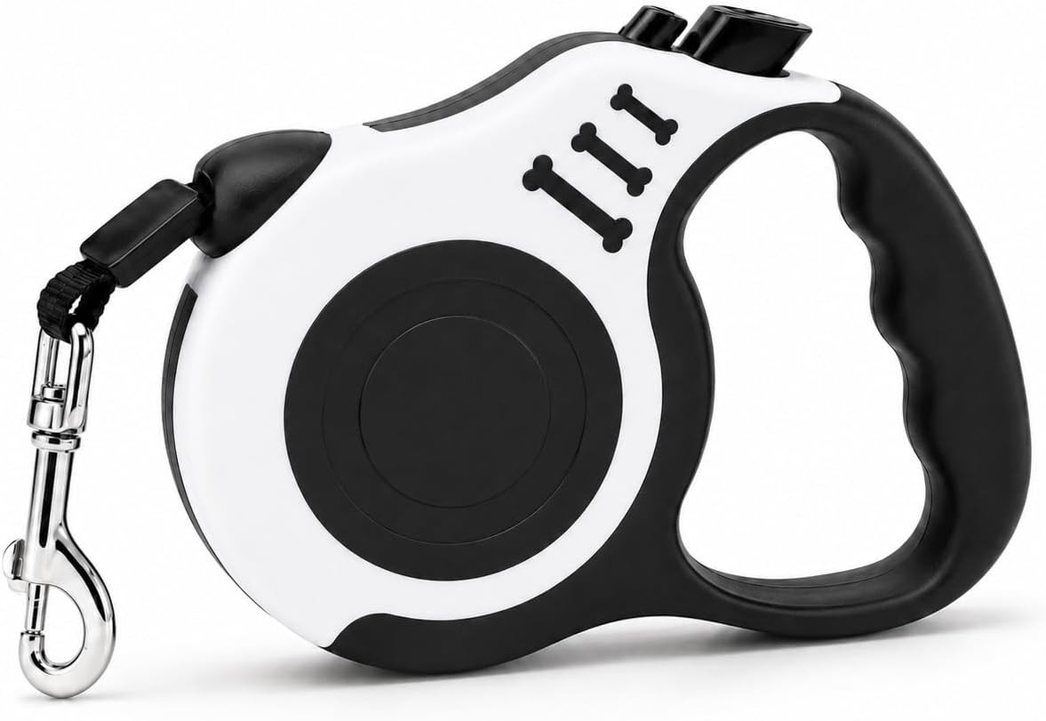 10 FT Retractable Dog Leash, Automatic Telescopic Pet Walking Leash with