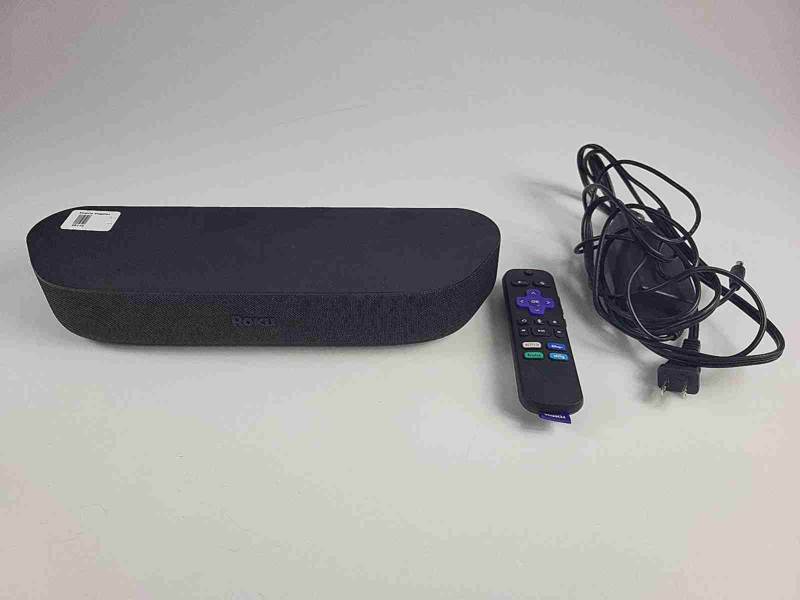 Roku Streambar 9102X 4K HDR Media Streamer Audio Bar With Remote