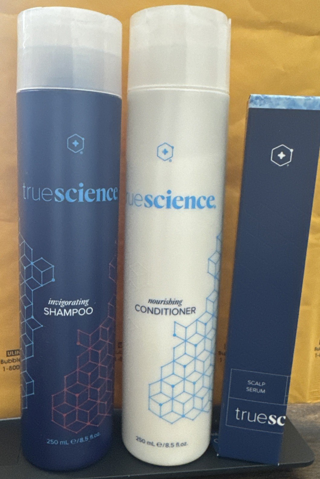 TrueScience Kit Of 3 Packs, Conditioner+Shampoo & Scalp Serum  New Freeshipping