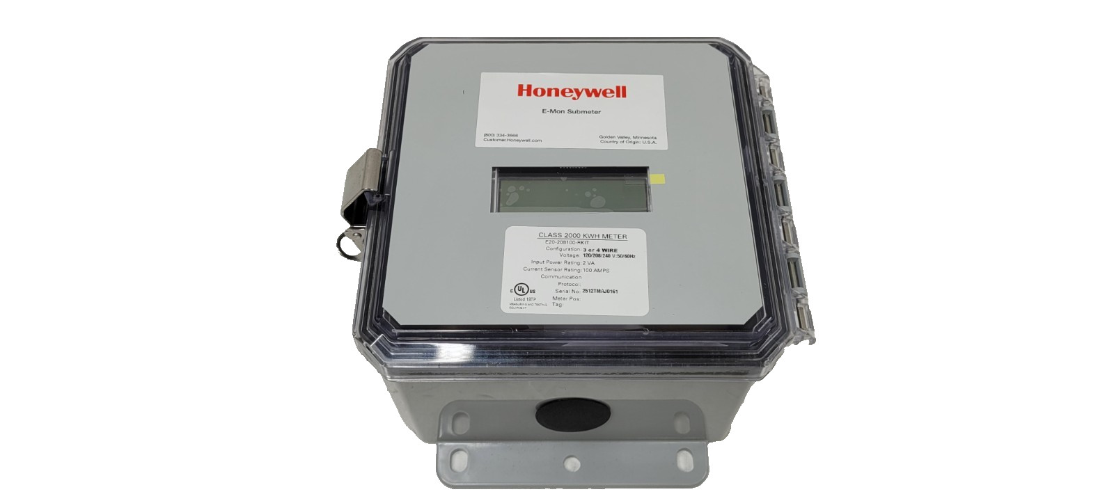 Honeywell Class 2000 E-Mon Submeter E20-208100-RKIT NEW