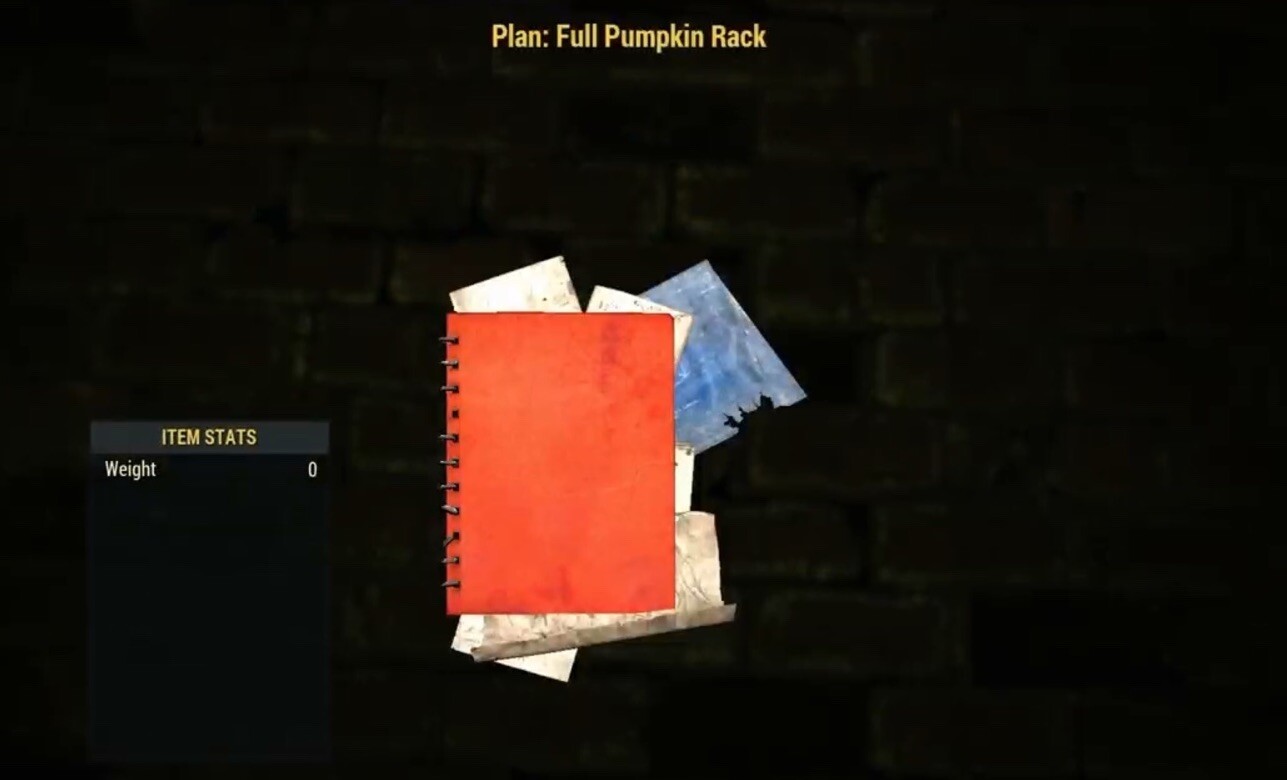 (Xbox) Full Pumpkin Rack Plan