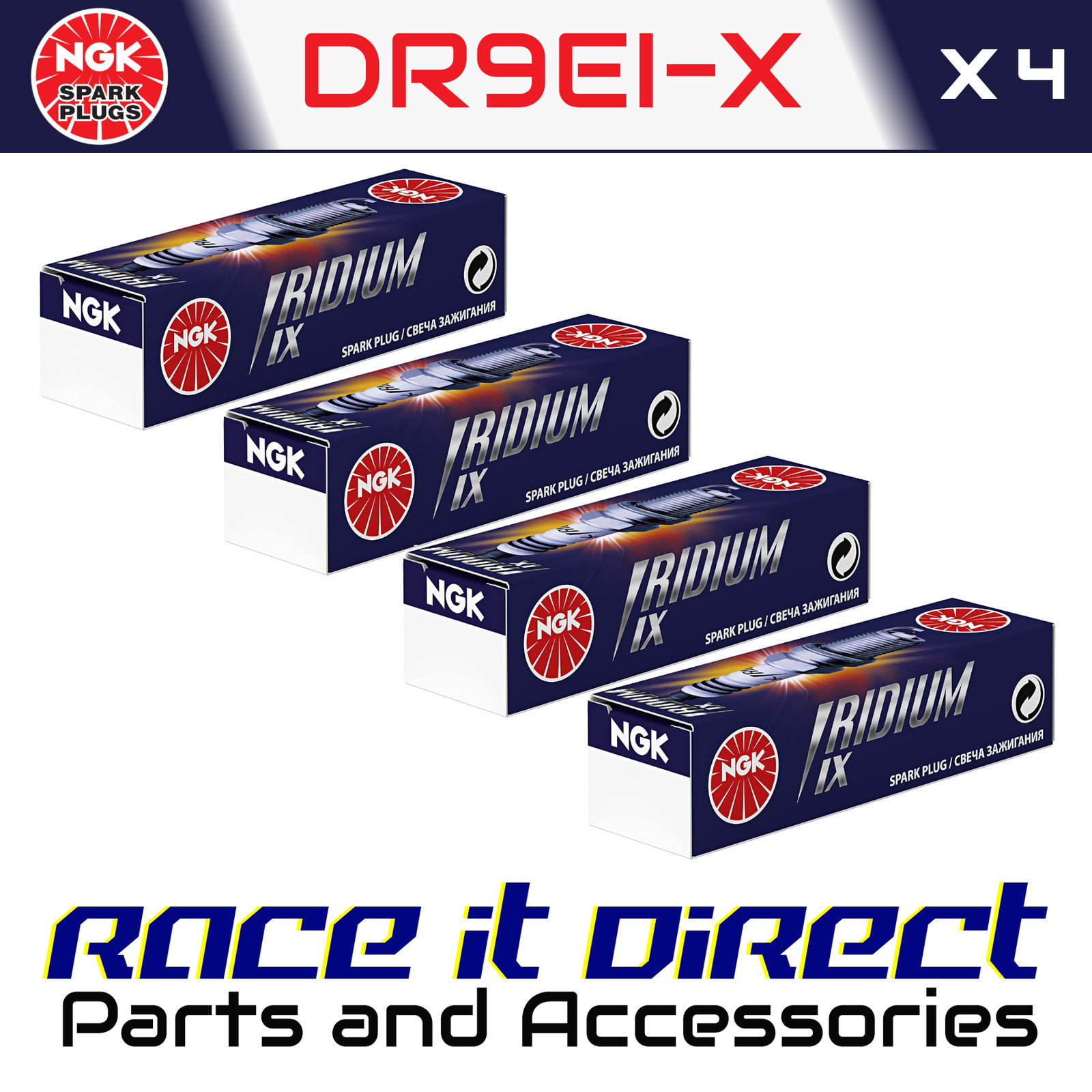 NGK Spark Plug for SUZUKI GSXR 1100 1986-1992 Iridium Japan