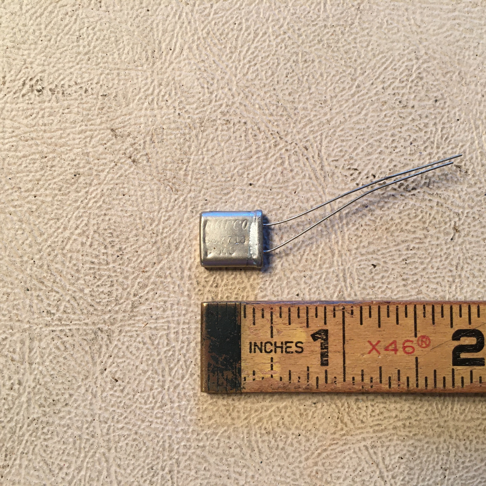 Quartz Crystal 68.7710 Mc, NOS