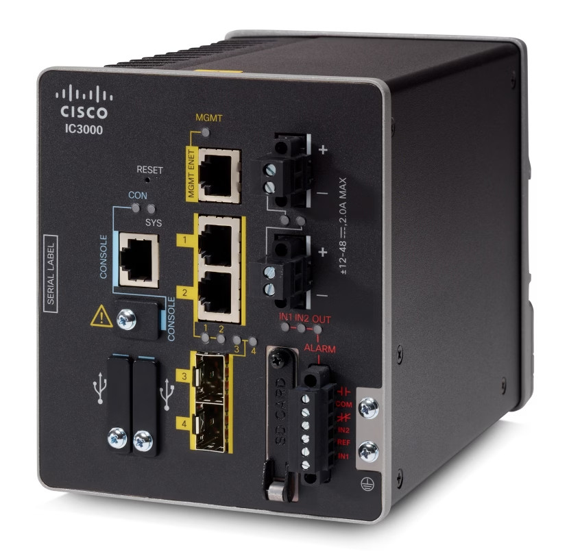 Cisco ISA 3000 IC3000-2C2F-K9 Industrial Security Appliance