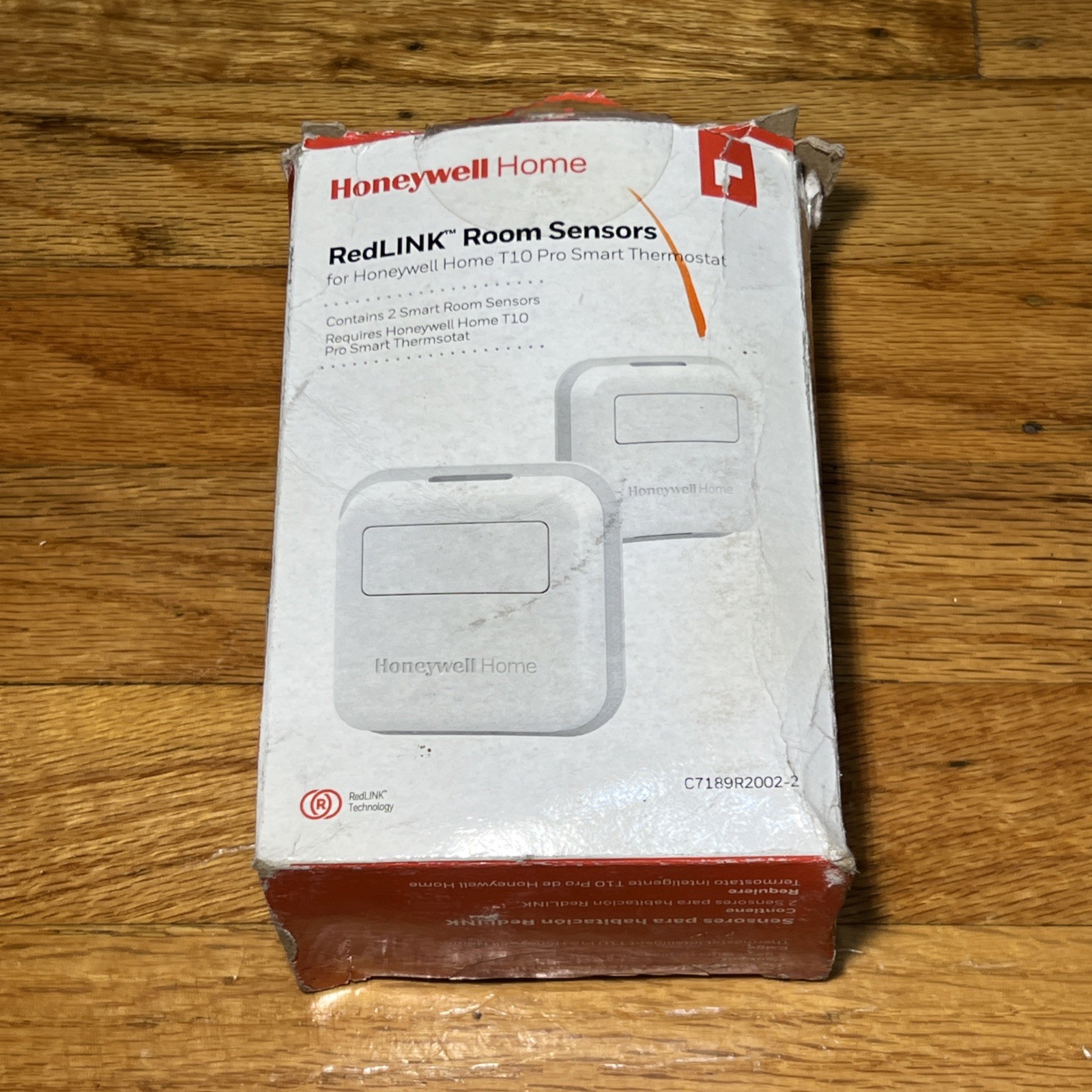 Honeywell Home RedLINK Wireless Room Sensors for T10 Pro, 2 Pack, C7189R2002-2