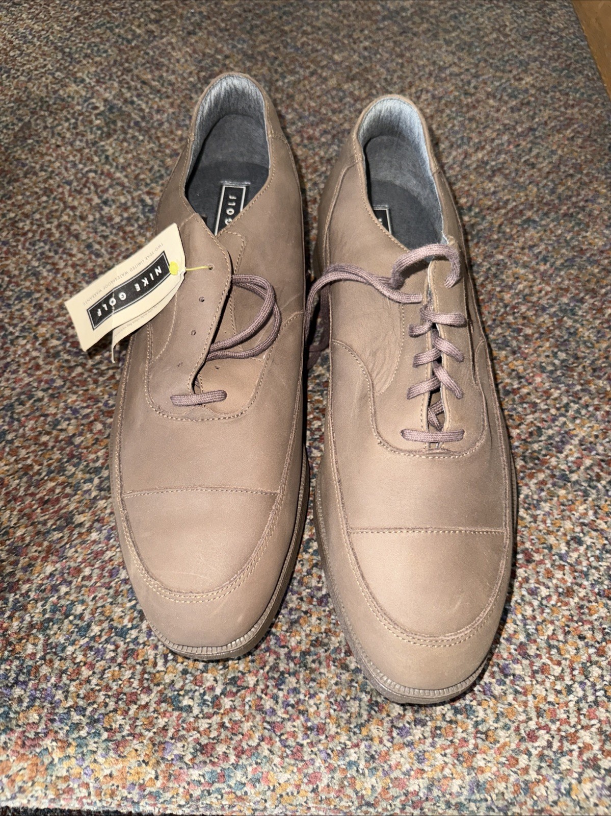 NIKE AIR GOLF ⛳️ TRAIL END BROWN SIZE 12 GOLF SHOES NEW 183041 224 00