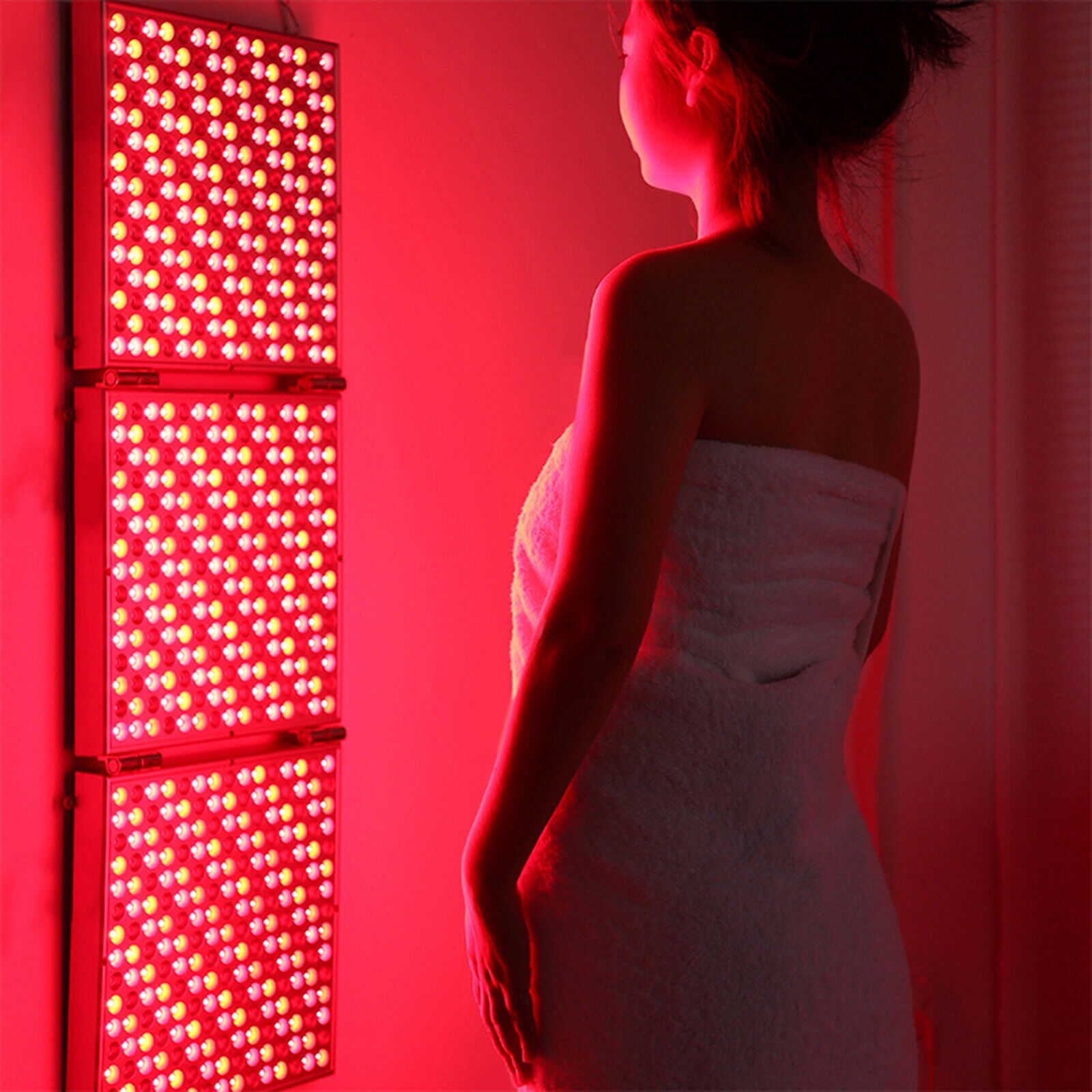 Red Light Therapy Near Infrared Lamp Therapy for Body Foldable  Therapy Panel