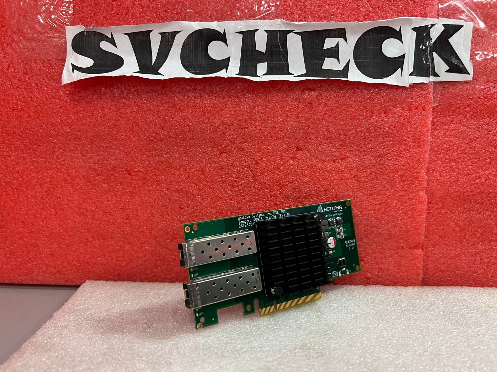 Hotlava Systems 2ST2830A1 Tambora 40G2S 2x 10GbE SFP+