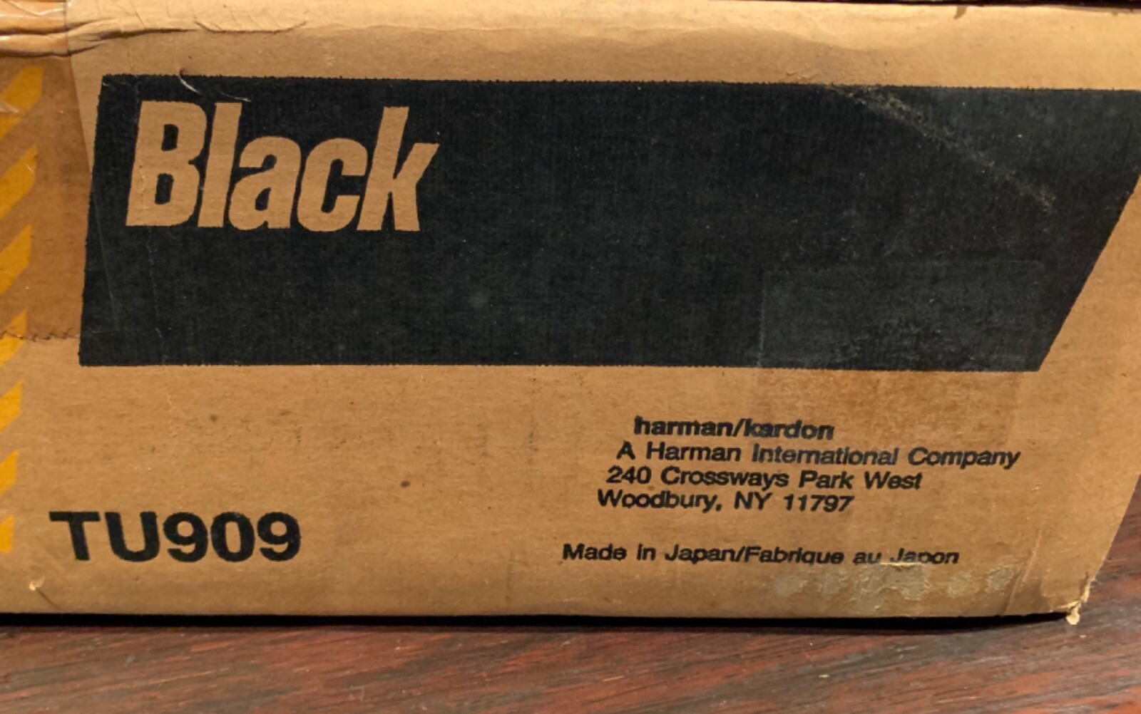 New! Black harman kardon tuner TU909