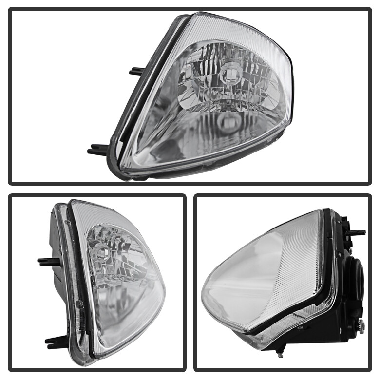 2000-2005 Mitsubishi Eclipse Replacement Headlights Front Lamps Pair Left+Right