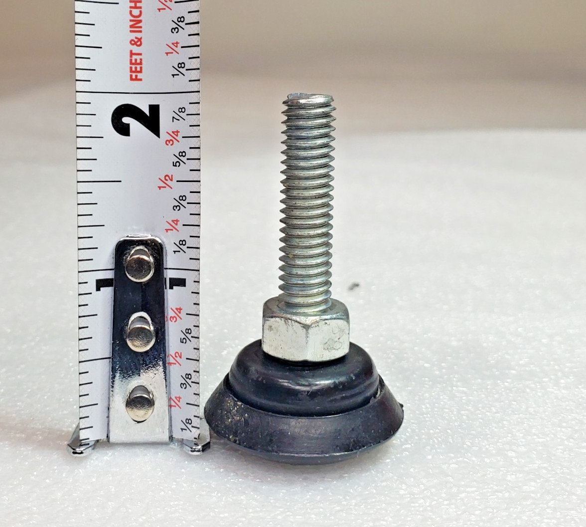Precor Elliptical 5/16-18tpi Foot Leveler Leveling Foot Leg 11406-103 11406103