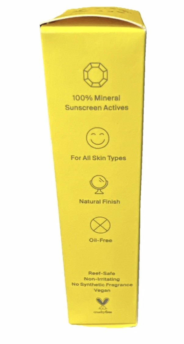 Supergoop CC Screen 100% Mineral Cream SPF 50 1.6 Fl Oz Discontinued Rare 426W