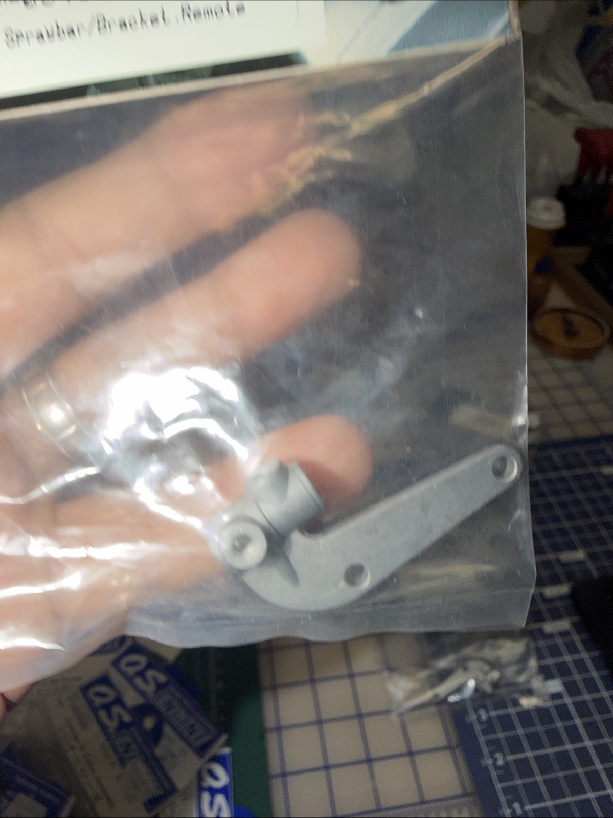 Evolution Engines Spray Bar/Bracket, Remote, Part Number EVO100870A