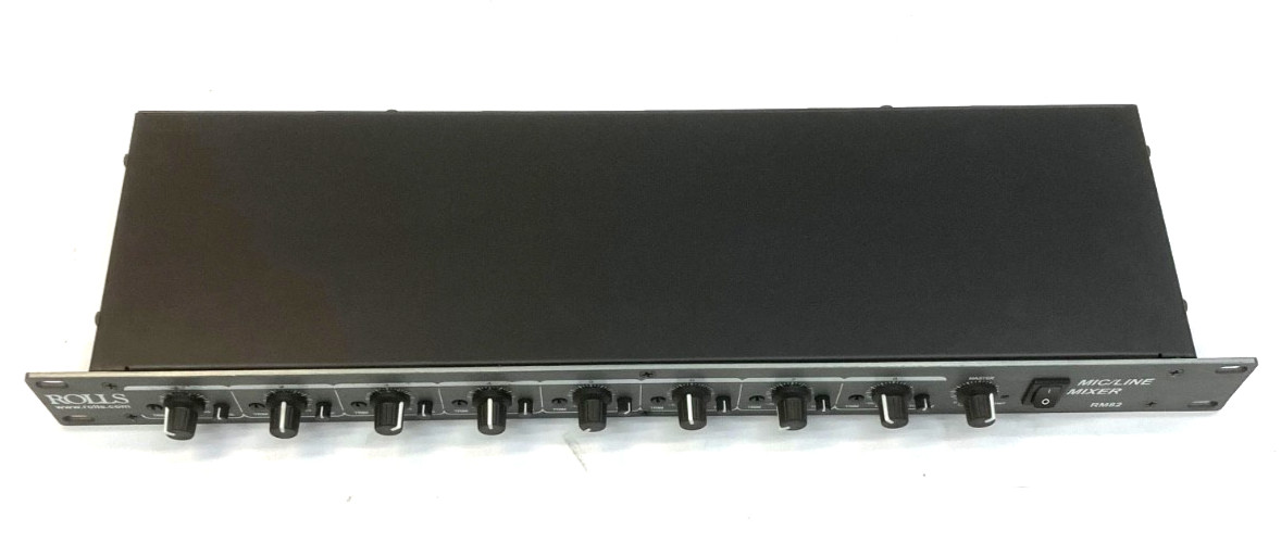 Rolls RM82 Compact 8-Channel Mic/Line Mixer