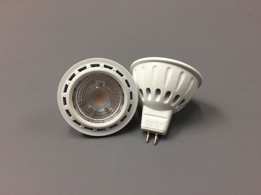12V 3W MR16 LED bulb warm white