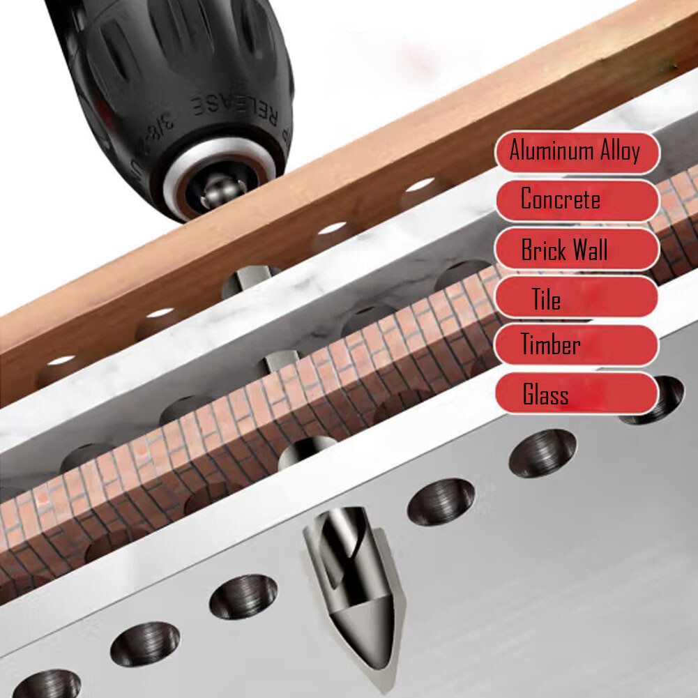 Universal Drilling Tool Set High Hardness Eccentric Drill Alloy Drill Bit US