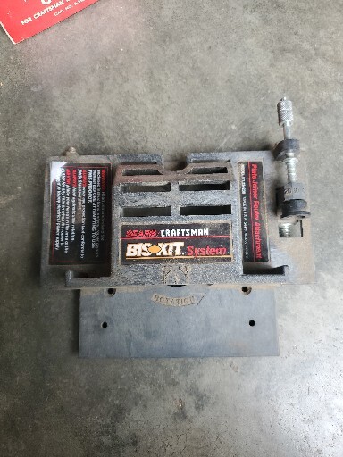 Sears Craftsman BIS-KIT SYSTEM - Plate Joiner Router Attachment