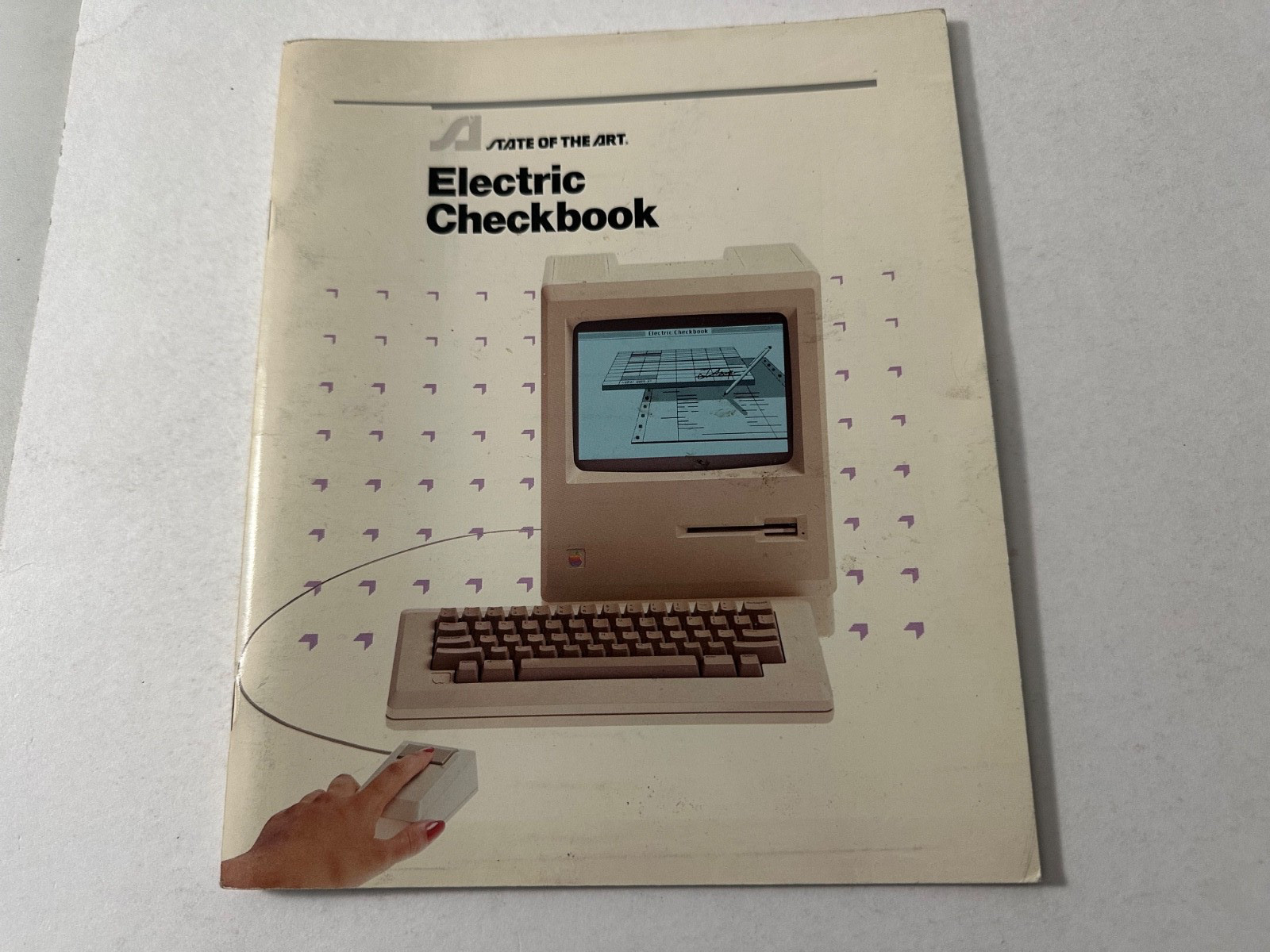 ELECTRIC CHECKBOOK Original  USER’S GUIDE Apple Macintosh Rare - 1984!
