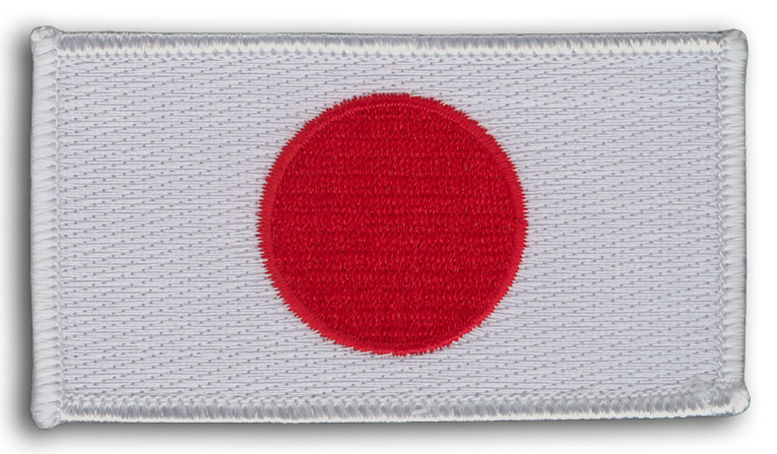 Japan Flag Patch 3 1/2" x 2" New