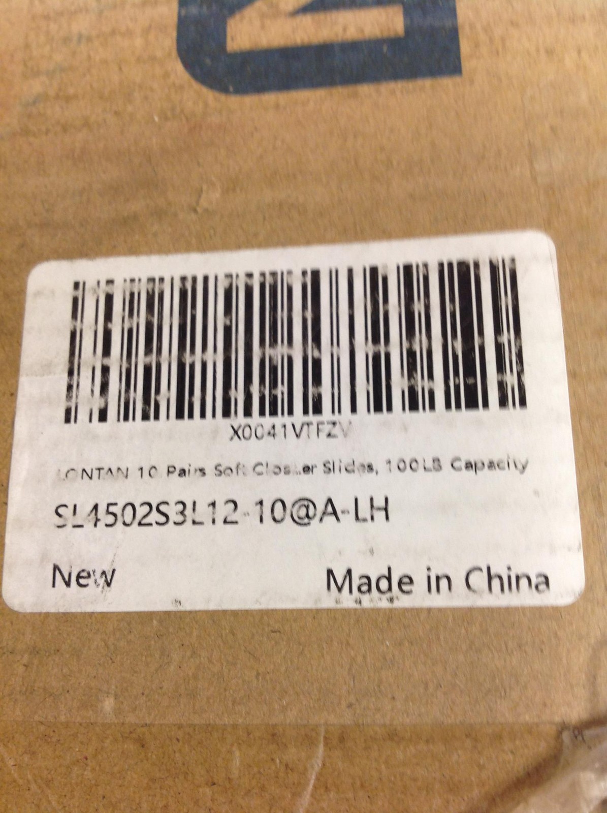 NEW 16x Lontan SL4502S3-12 3-Fold Ball Bearing Drawer Slide 12'' 100lb Capacity