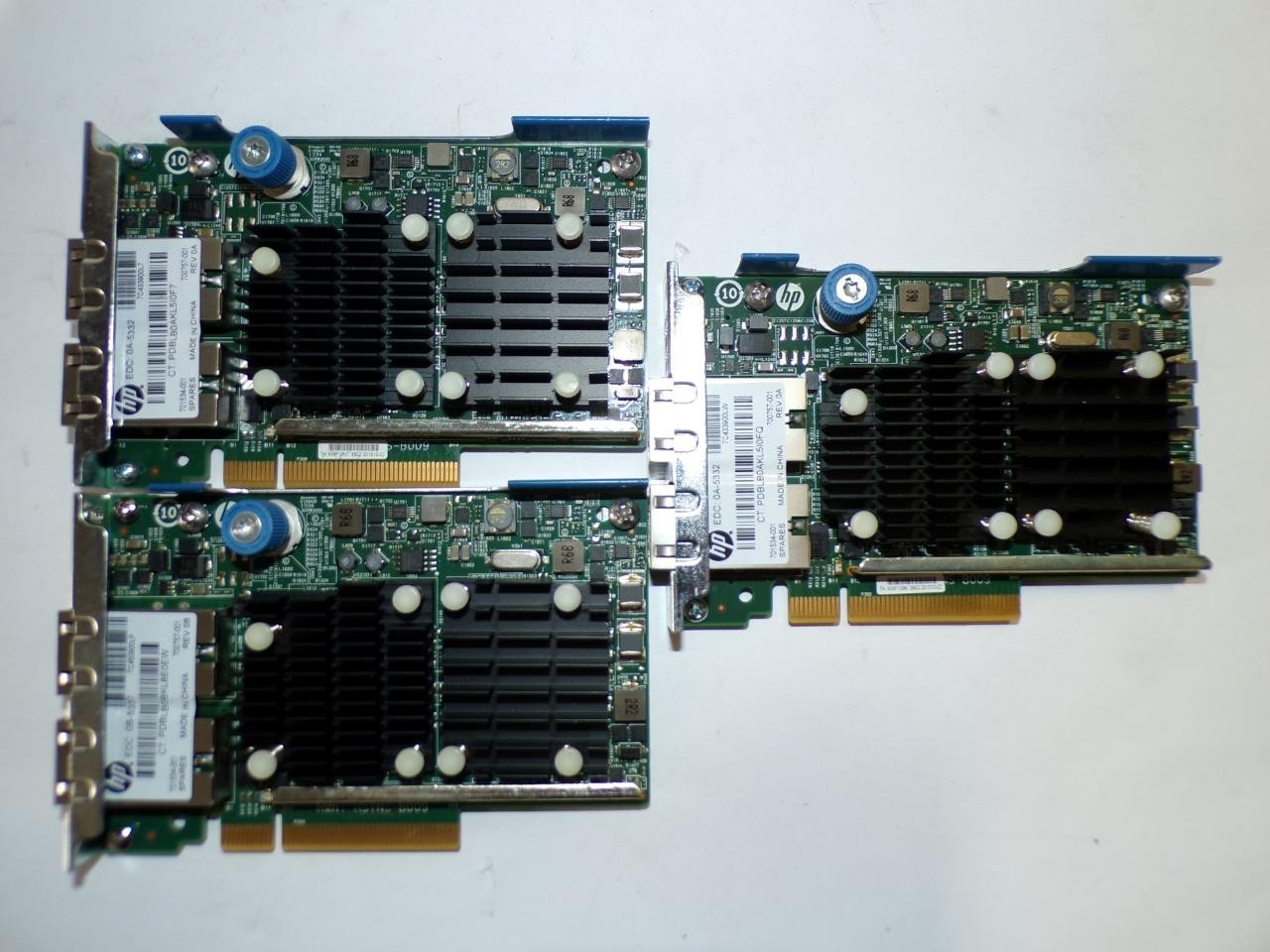 *Lot of 3* HP 701534-001 701534-001 FlexFabric 10Gb 2-Port Network Adapter
