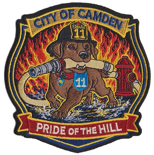 Camden Engine 11 - 2026 Bulldog Design Fire Patch NEW .