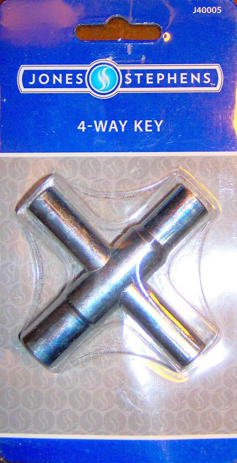 4-Way STEEL KEY water Faucet spigot 1/4" 9/32" 5/16" 11/32 JONES STEPHENS J40005