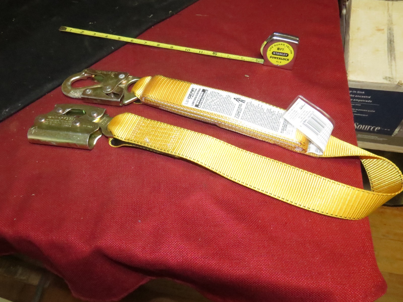 Upgear by Werner,  Lanyard. Fall Protection, Unused, 3' to 6'