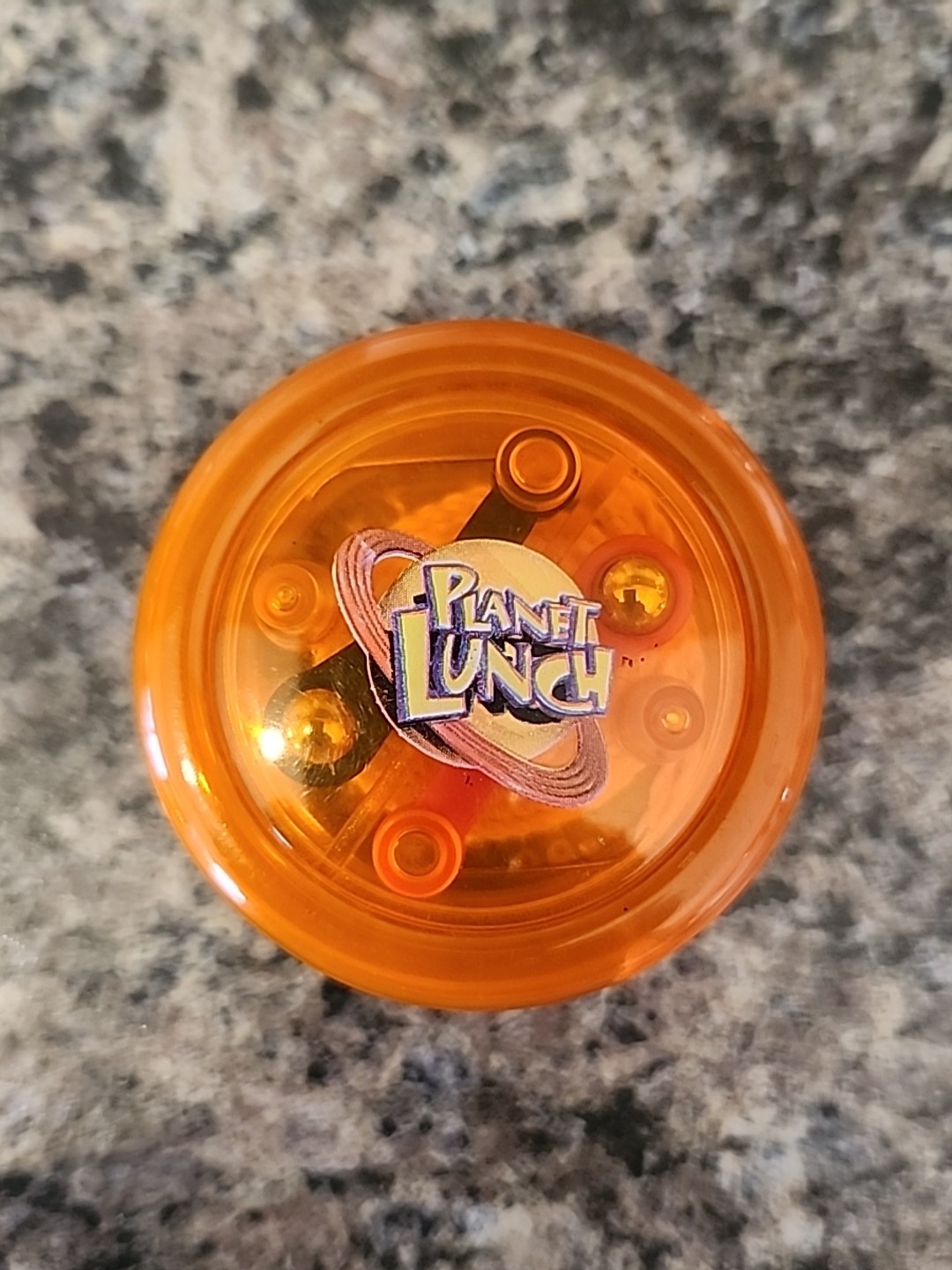Planet Lunch Yo-Yo Orange Promotional Frito Lay Yoyo