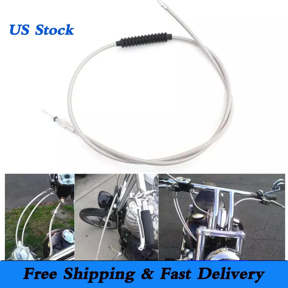 71inch Steel Clutch Cable Fit For Harley XL Softail Heritage Road King Sportster