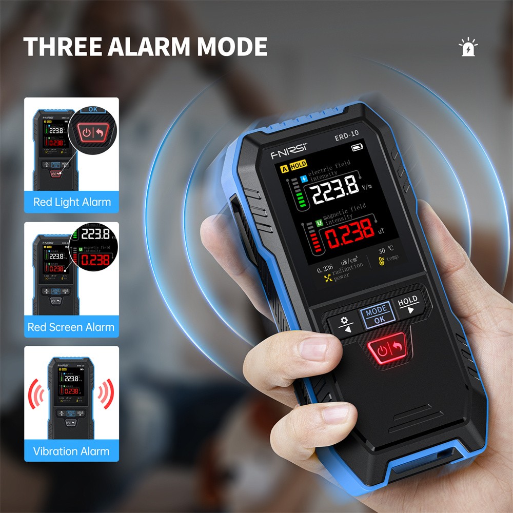 FNIRSI ERD-10 Multifunctional Electrical Electromagnetic Radiation Detector