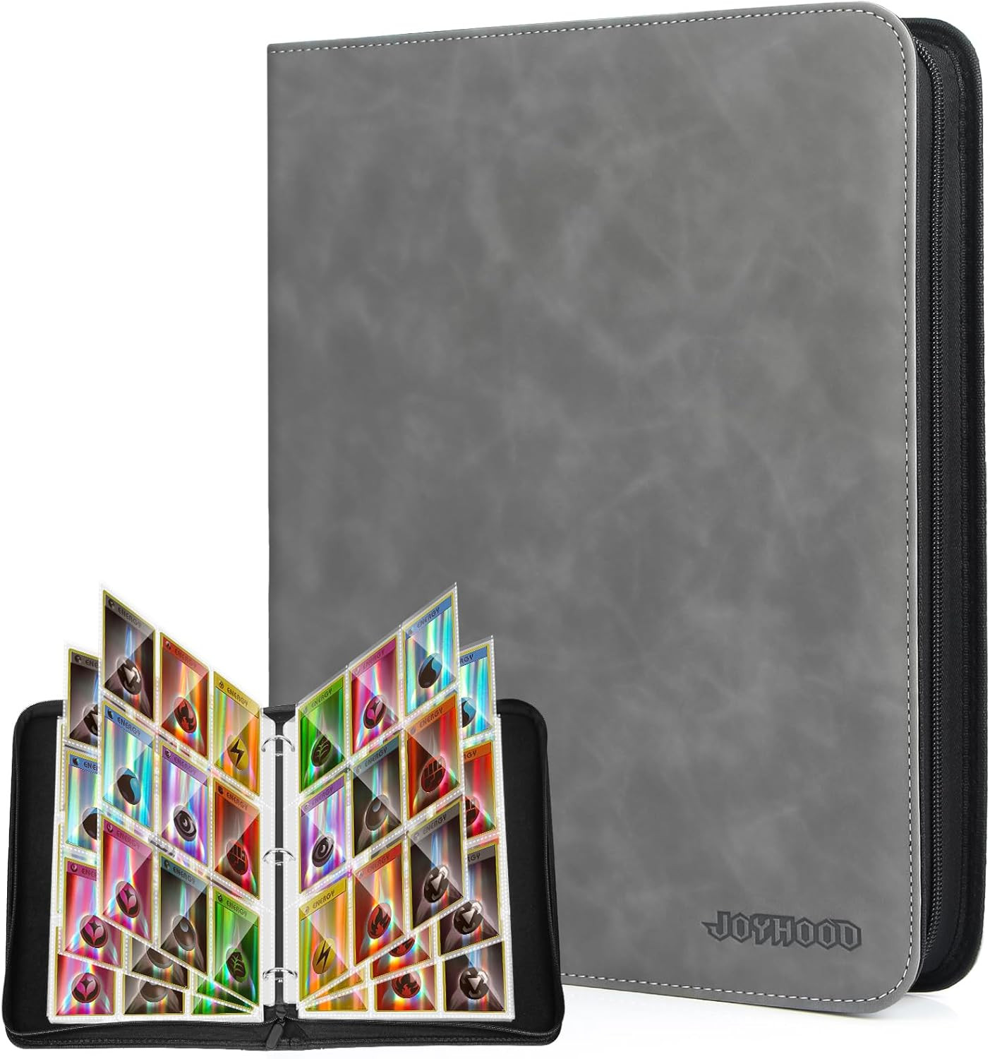 Trading Card Binder, Sport Card Collection Binder Compatible with TCG/PM/MTG/OPC