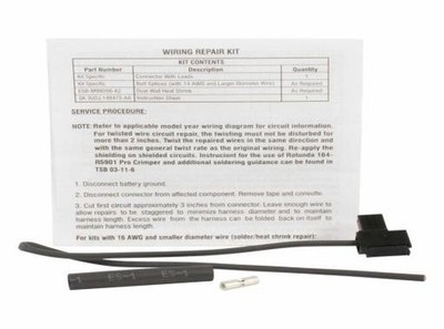 WPT1022 Wire Assembly - Ford / 3U2Z14S411DXAB