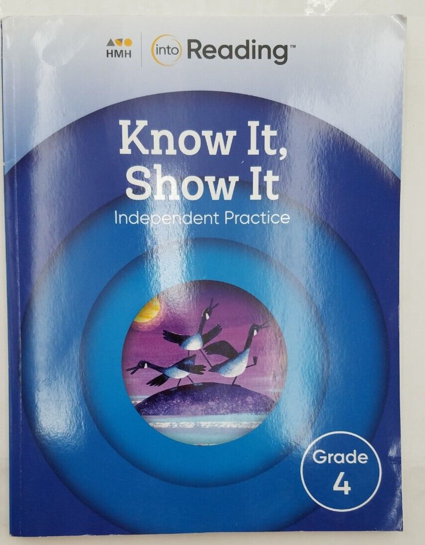 HMH into Reading Know It, Show It Independent Practice Grade 4