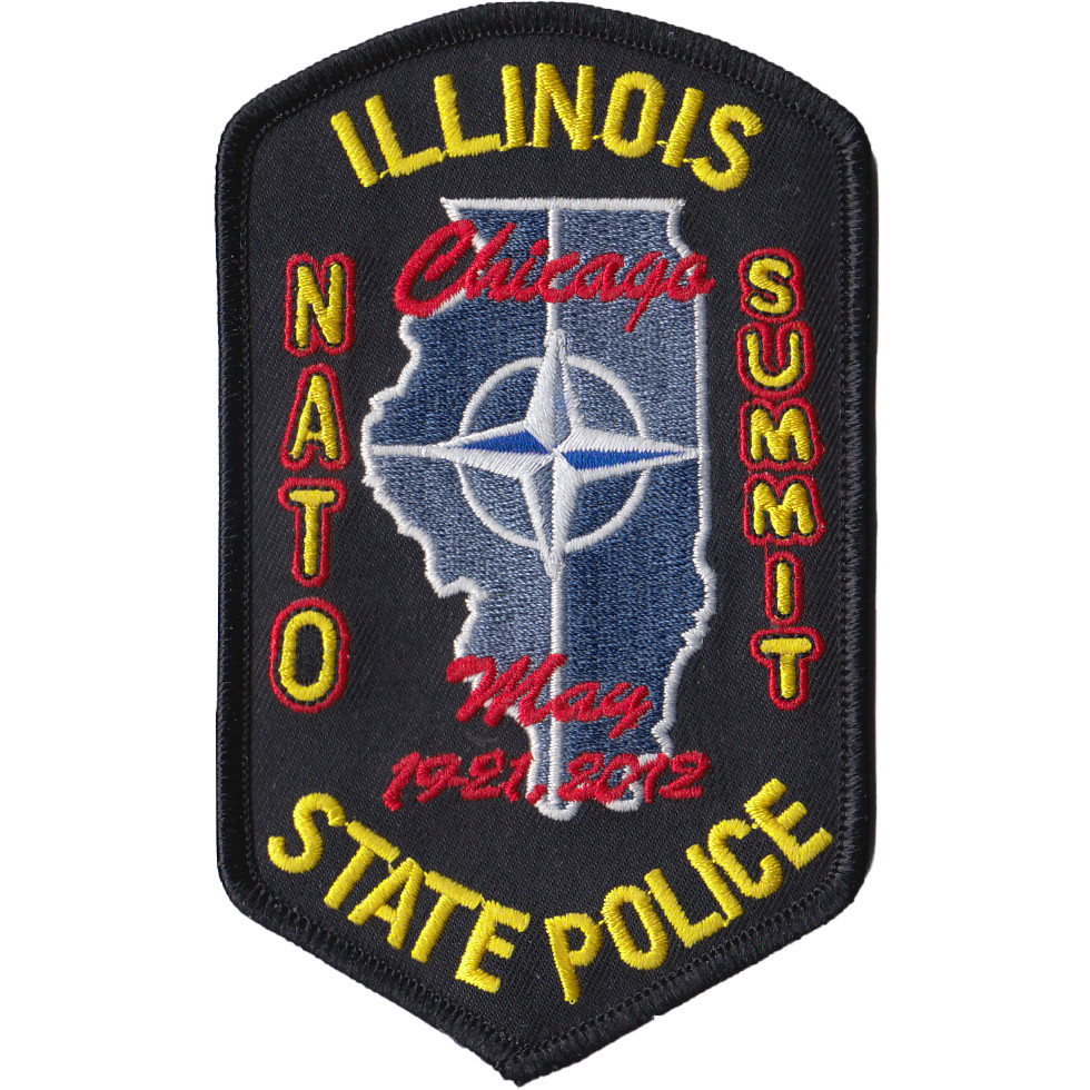 ILLINOIS STATE POLICE SHOULDER PATCH: NATO Summit