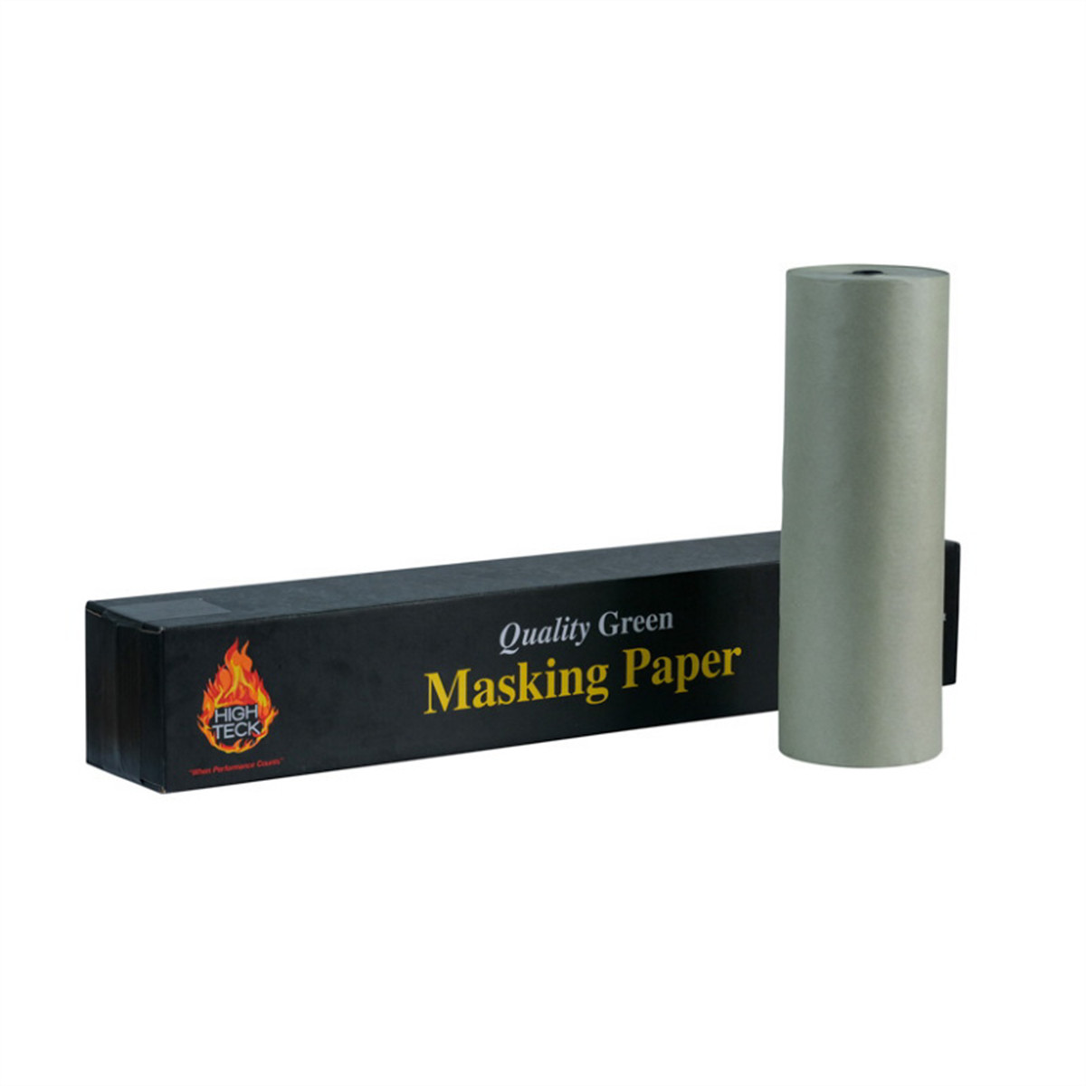 High Teck Products MP140G-24 Masking Paper, 24 in W x 400 ft L, Green, 35 lb Bas