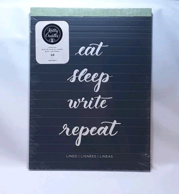 Kelly Creates- Lined Pad Letter Practicing 50 Page Tablet New Sealed